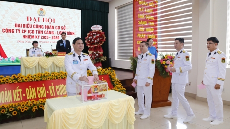 Công đoàn Công ty cổ phần ICD Tân Cảng Long Bình: Đoàn kết, dân chủ, kỷ cương, đổi mới, phát triển