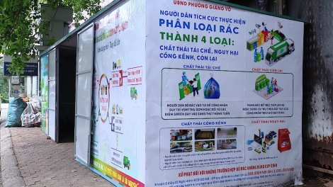 Phân loại rác thải tại nguồn, cần ý thức của cả cộng đồng