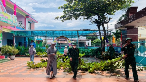 Quảng Trị cho học sinh nghỉ học ứng phó bão số 10