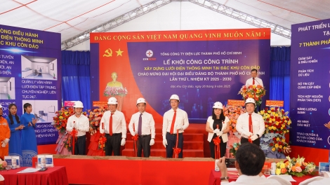 TP.HCM khởi công xây dựng lưới điện thông minh tại Đặc khu Côn Đảo