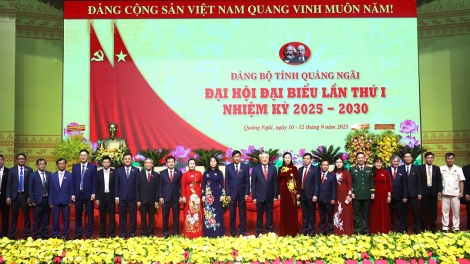 Đại hội đại biểu Đảng bộ tỉnh Quảng Ngãi lần thứ I: Đại hội của niềm tin, tầm nhìn và hành động