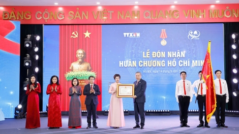 Thời sự 12h 14/9/2025: Thông tấn xã Việt Nam đón nhận Huân chương Hồ Chí Minh