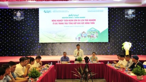 Nông nghiệp tuần hoàn gắn với du lịch trải nghiệm ở các trang trại tổng hợp khu vực nông thôn