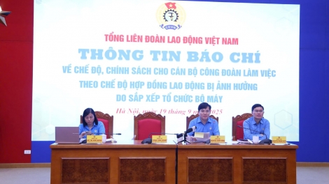 Dự kiến chi hơn 400 tỷ đồng cho 425 cán bộ công đoàn chuyên trách nghỉ việc