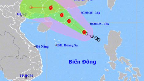 Thời sự 21h30 6/9/2025: Bão số 7 đã hình thành trên Biển Đông, khả năng tiếp tục mạnh thêm