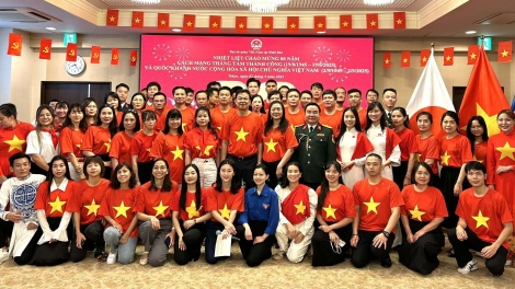 Cộng đồng Việt Nam rạng rỡ, tự hào trong Tết Độc lập tại Nhật Bản