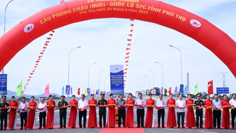 Thời sự 12h 28/9/2025: Cầu Phong Châu mới trên quốc lộ 32C, tỉnh Phú Thọ chính thức thông xe