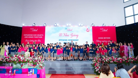 Lễ khai giảng đầy sôi động ở hệ thống trường TH school