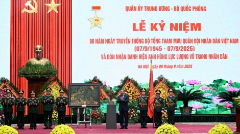 Thời sự 18h 6/9/2025: Bộ Tổng Tham mưu đón nhận danh hiệu Anh hùng Lực lượng vũ trang nhân dân
