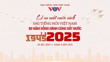 TRỰC TIẾP: Lễ ra mắt cuốn sách "Đài Tiếng nói Việt Nam - 80 năm đồng hành cùng đất nước"