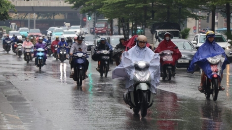 Thời tiết ngày 15/9/2025: Bắc Bộ có mưa rào và dông, đồng bằng và ven biển mưa rải rác