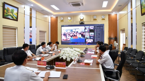 Vùng Cảnh sát biển 3 phát động Cuộc thi “Em yêu biển, đảo quê hương” tại Vĩnh Long