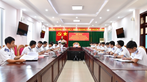 Đảng ủy Vùng Cảnh sát biển 3 tổng kết thực hiện Nghị quyết số 18