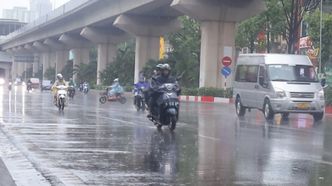 Thời tiết ngày 11/9/2025: Bắc Bộ có mưa, mưa vừa và rải rác có dông