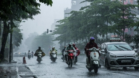 Thời tiết ngày 2/9: Bắc Bộ tiếp tục có mưa rào và dông vài nơi