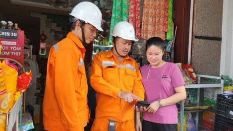  Truy cập App và trang web EVNHCMC để trực tiếp thay đổi thông tin đã đăng ký