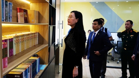 Thư viện số hiện đại nhất miền núi Quảng Ngãi