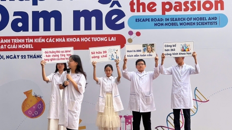 “Thắp sáng đam mê”: Câu chuyện truyền cảm hứng cho các khoa học nhí