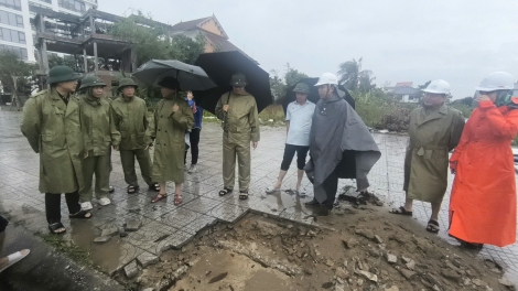 Nghệ An sẵn sàng xử lý các tình huống nguy cấp trong bão số 10