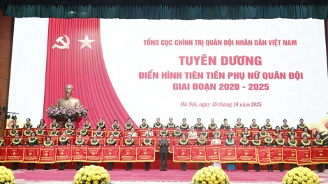 Điển hình tiên tiến Phụ nữ Quân đội giai đoạn 2020-2025 những cống hiến tự hào