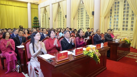 Phó Chủ tịch nước Võ Thị Ánh Xuân dự Đại hội thi đua yêu nước Văn phòng Chủ tịch nước