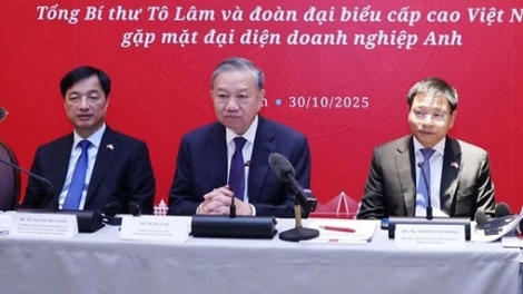 Tổng Bí thư Tô Lâm dự Tọa đàm doanh nghiệp Việt Nam – Anh