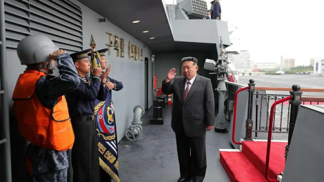 Ông Kim Jong-un khẳng định đẩy mạnh phát triển năng lực tác chiến hải quân