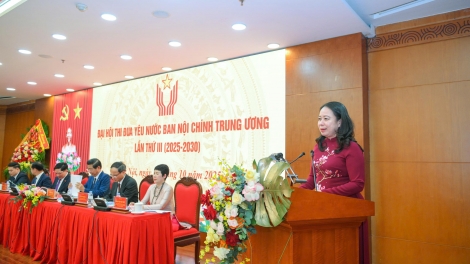 Đại hội thi đua yêu nước Ban Nội chính Trung ương lần thứ III