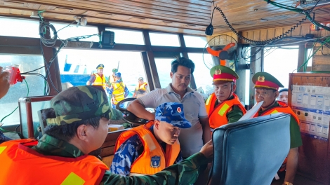 Vùng Cảnh sát biển 2 kiên quyết “tuyên chiến” với các hành vi vi phạm khai thác IUU