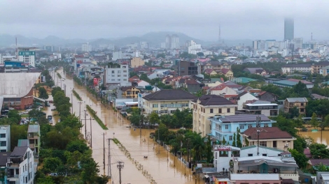 Dự báo thời tiết ngày 29/10: Huế, Đà Nẵng tiếp tục mưa lớn, vượt trên 550mm