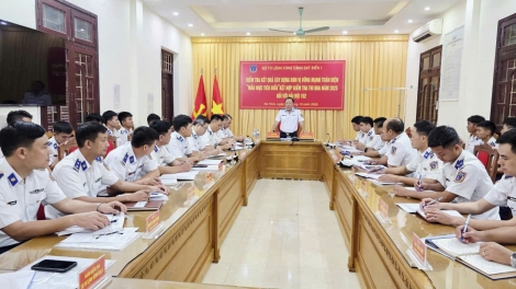 Hải đội 102 - nhiều kết quả nổi bật trong xây dựng đơn vị vững mạnh toàn diện “Mẫu mực, tiêu biểu”