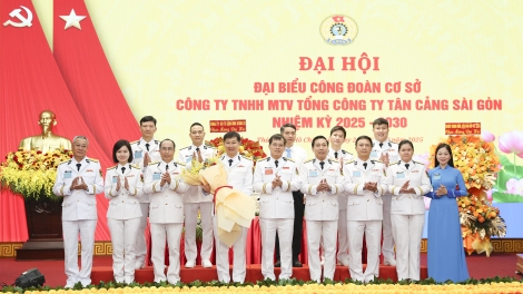 Công đoàn Tân Cảng Sài Gòn: Đoàn kết, đổi mới, tiên phong vì người lao động và phát triển bền vững