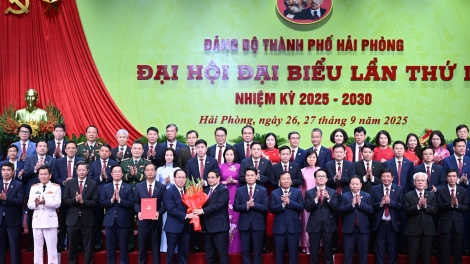 Thủ tướng dự Đại hội đại biểu Đảng bộ thành phố Hải Phòng lần thứ I