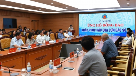 Bộ Tài chính phát động ủng hộ đồng bào khắc phục hậu quả cơn bão số 10 