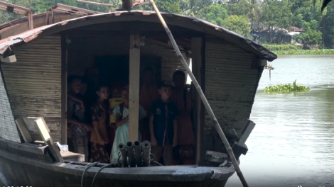  "Trường học nổi” vùng lũ lụt ở Bangladesh nhận giải của UNESCO