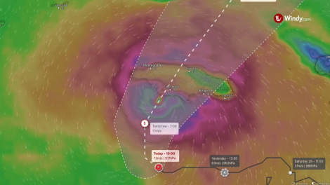 Bão Melissa mạnh lên cấp 4, hướng thẳng Jamaica với sức gió 220 km/h