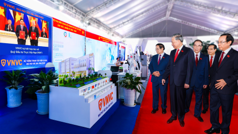 Bệnh viện Tâm Anh - Vắc xin VNVC tham gia triển lãm “Sản phẩm Công nghệ Chiến lược quốc gia"