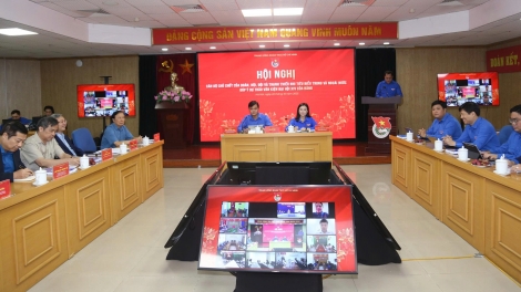 Cán bộ chủ chốt của Đoàn, Hội, Đội và thanh thiếu nhi góp ý Dự thảo văn kiện Đại hội XIV của Đảng