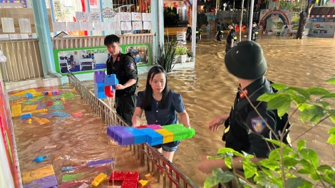 Bộ trưởng Bộ Công an gửi thư động viên lực lượng Công an tham gia phòng chống thiên tai