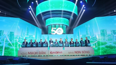 CADIVI sản xuất dây cáp điện chuẩn xanh, hướng tới Net Zero