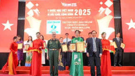 Thuốc ho Bổ phế Bảo Thanh được vinh danh thương hiệu “Vì sự nghiệp chăm sóc và bảo vệ sức khỏe nhân"