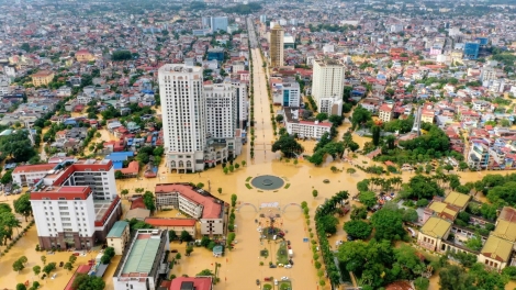 Thái Nguyên: Dự kiến còn ngập dài ngày tại nhiều khu vực, tiếp tục huy động tối đa lực lượng hỗ trợ 