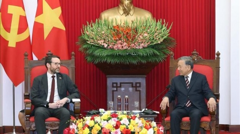 Thời sự 21h30 17/10/2025: Tổng Bí thư Tô Lâm tiếp Đại sứ Anh tại Việt Nam 