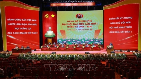 Thời sự 6h 13/10/2025: Khai mạc Đại hội đại biểu Đảng bộ Chính phủ lần thứ nhất, nhiệm kỳ 2025-2030