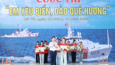Ươm mầm tình yêu biển, đảo cho thế hệ trẻ Đặc khu Cô Tô