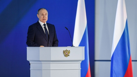 Tổng thống Nga Putin gửi thông điệp đối ngoại mới