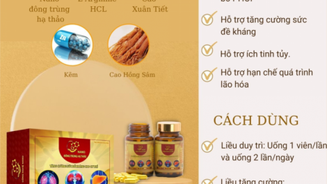 Bí Quyết giải độc cơ thể nhờ Nano Đông Trùng Hạ Thảo Ba bổ ( Bổ Gan- Bổ thận- Bổ phổi)
