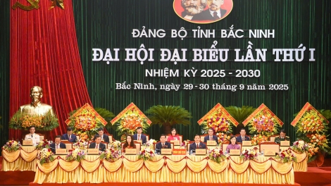 Đại hội Đảng bộ tỉnh Bắc Ninh lần thứ I - Phát huy bản sắc Kinh Bắc, khát vọng phát triển