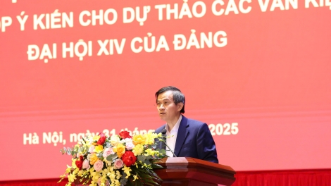 Hội thảo khoa học đóng góp ý kiến cho Dự thảo các Văn kiện Đại hội XIV của Đảng