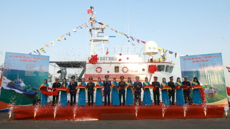 Bàn giao tàu tuần tra cao tốc chiếc số 10 cho Cảnh sát biển Việt Nam